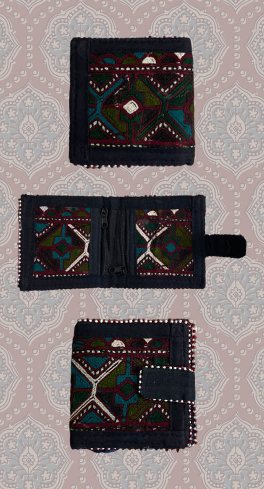 Handcrafted Ethnic Embroidered Ladies Wallet