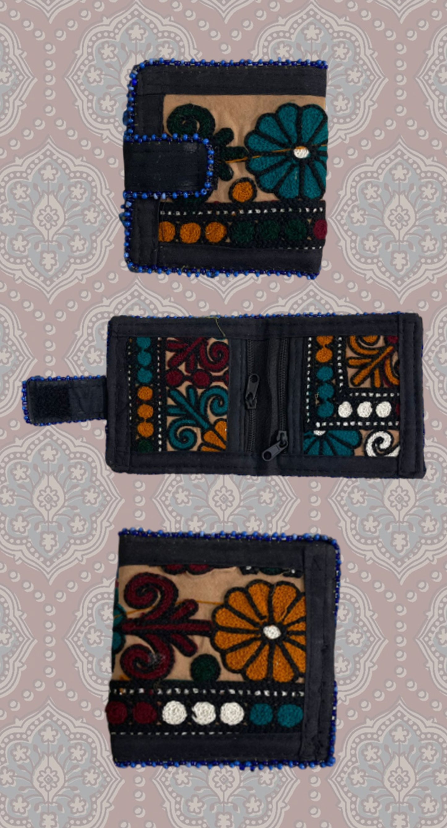 Handcrafted Ethnic Embroidered Ladies Wallet