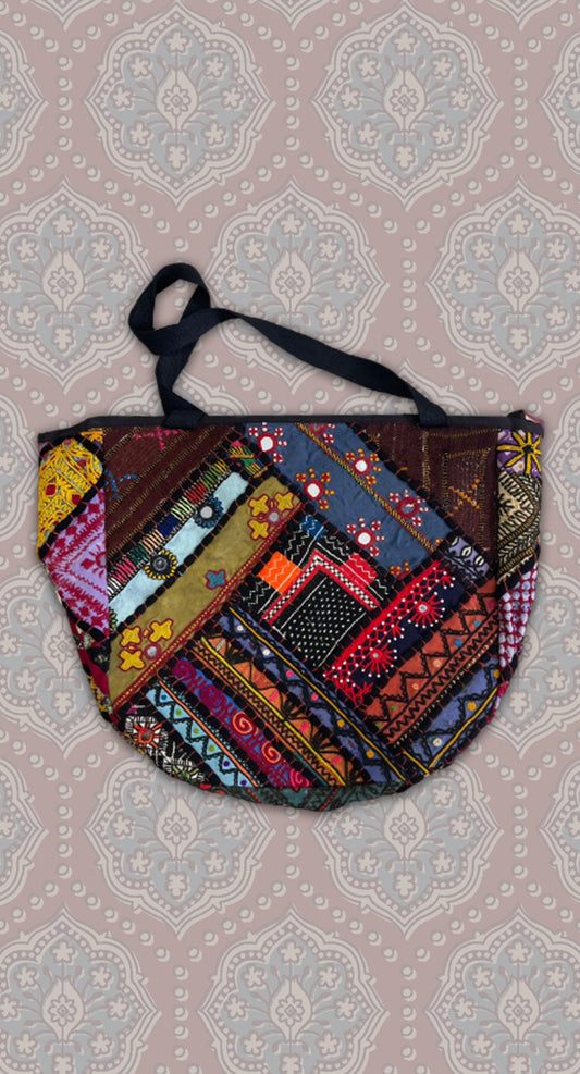 Handcrafted Embroidered Tote Bag